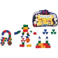 SACOLA MONTA TUDO GIGANTE 200 PE�AS Blocos de Montar Grandes