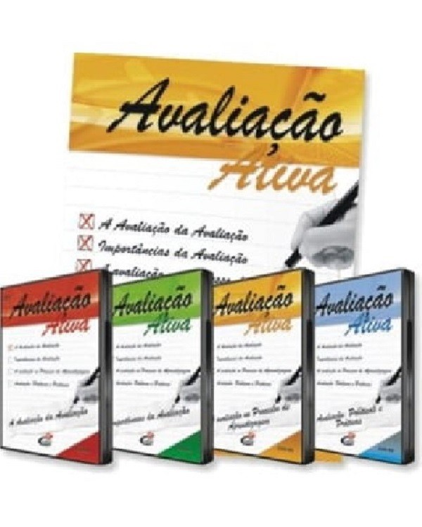 DVDS Avaliação Ativa Dvds Pedagógicos Cedic | LojaApoio