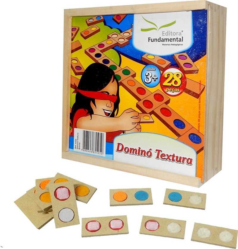 Domin� Textura Domino em Braille
