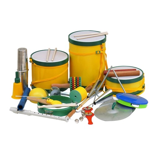 Bandinha Rítmica com 20 instrumentos musicais Bandinha Infantil | LojaApoio