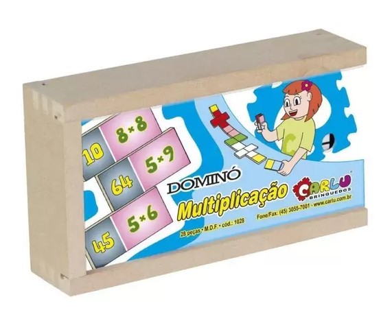 Domin� Multiplica��o em MDF
